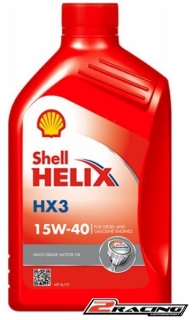 Motorový olej Shell Helix HX3 15W-40 1L 2R-550046596