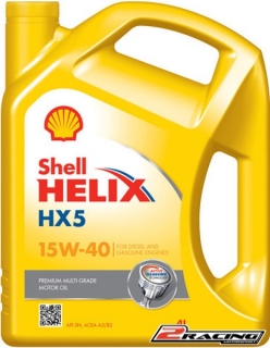 Motorový olej Shell Helix HX5 15W-40 4L 2R-550039983
