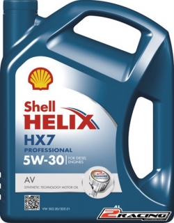 Motorový olej Shell Helix HX7 Professional AV 5W-30 5L 2R-550046292