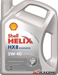 Motorový olej Shell Helix HX8 Synthetic 5W-40 55L 2R-550040416