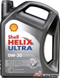 Motorový olej Shell Helix Ultra ECT C2/C3 0W-30 4L 2R-550046306