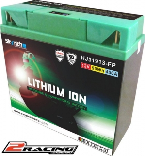 Lehká lithiová baterie 12V 7 Ah Skyrich HJ51913-FP