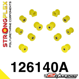 Komplet zadní tvrdé silentbloky podvozku Sport 126140A