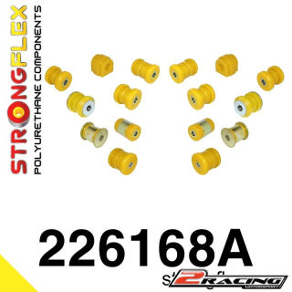 Komplet zadní tvrdé silentbloky podvozku Sport 226168A