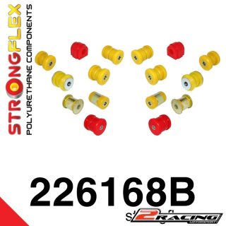 Komplet zadní tvrdé silentbloky podvozku 226168B