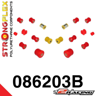 Komplet zadní tvrdé silentbloky podvozku 086203B