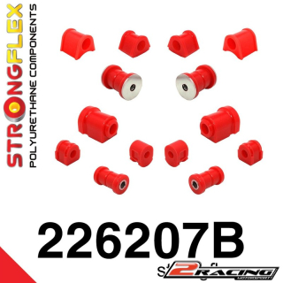 Komplet tvrdé silentbloky podvozku 226207B