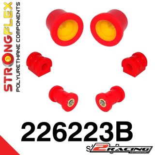 Komplet přední tvrdé silentbloky podvozku 226223B