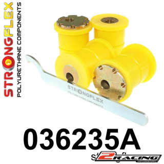 Zadní vlečné rameno silentblok kit excentrik Sport 036235A