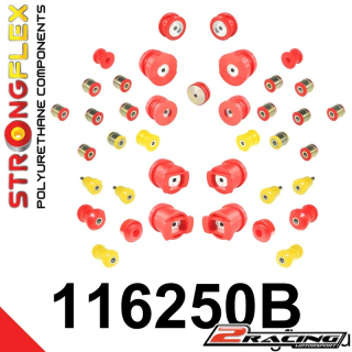 Komplet silentbloky podvozku 116250B