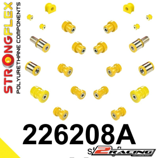 Komplet zadní tvrdé silentbloky podvozku Sport 226208A