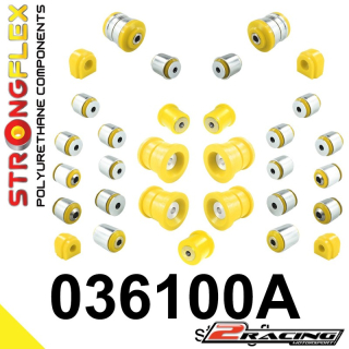 Komplet silentbloky podvozku Sport 036100A