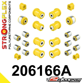 Komplet silentbloky podvozku Sport 206166A