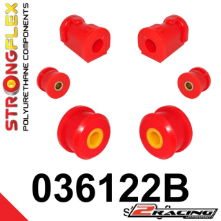 Komplet přední tvrdé silentbloky podvozku 036122B