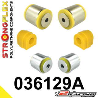Komplet přední tvrdé silentbloky podvozku Sport 036129A