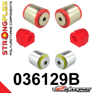Komplet přední tvrdé silentbloky podvozku 036129B