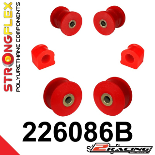 Komplet přední tvrdé silentbloky podvozku 226086B