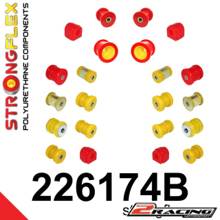 Komplet tvrdé silentbloky podvozku 226174B