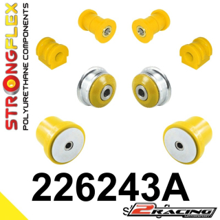 Komplet přední tvrdé silentbloky podvozku Sport 226243A