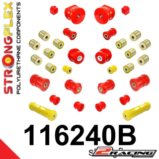 Komplet silentbloky podvozku 116240B