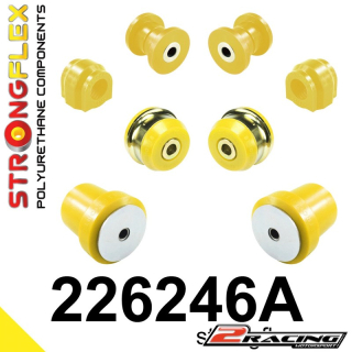 Komplet přední tvrdé silentbloky podvozku Sport 226246A