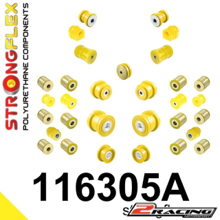 Komplet silentbloky podvozku Sport 116305A