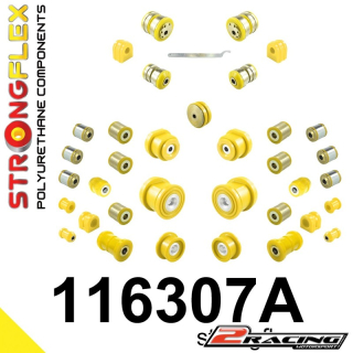 Komplet silentbloky podvozku Sport 116307A