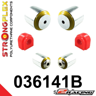 Komplet přední tvrdé silentbloky podvozku 036141B