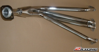 Sportovní svody výfuku Kaipan motor Favorit, Felicia sériový, nerez, příruba (Kaipan_A-N)