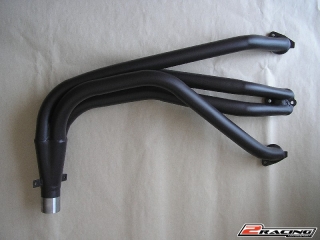 Sportovní svody výfuku Škoda 130 RS příčný, Fe, tr.38 mm (S-0029)