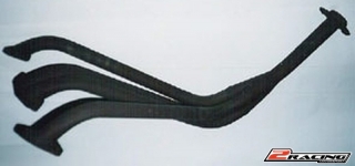 Sportovní svody výfuku Škoda Favorit bez závitu, Fe (S-0042)