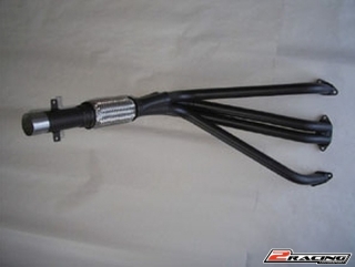 Sportovní svody výfuku Škoda Favorit pružný díl, Fe, závit (S-0044)