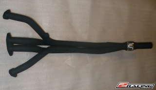 Sportovní svody výfuku Škoda Fabia 1.4 8V pružný díl, Fe, závit (S-0071)