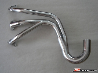 Sportovní svody výfuku Škoda 1000-110R podélný, nerez (S-0113)