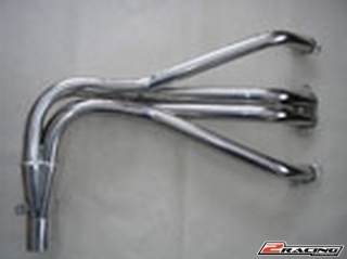 Sportovní svody výfuku Škoda 135,136 příčný, nerez (S-0124)