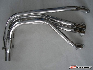 Sportovní svody výfuku Škoda 135,136 příčný, nerez, tr.38 mm (S-0125)