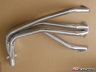 Sportovní svody výfuku Škoda 135,136 příčný, nerez (S-0130)