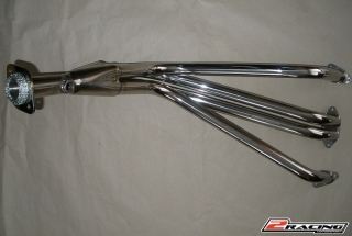 Sportovní svody výfuku Škoda Favorit závit na lambdu, nerez (S-0143)