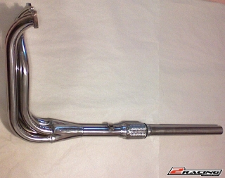 Sportovní svody výfuku Škoda Felicia 1.6 pružný díl, nerez, závit (S-0161)