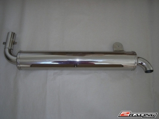 Příčný tlumič Škoda 120S průměr 114 mm, nerez, nýtovaný (T-0114)