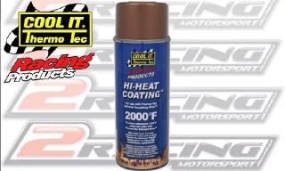 Thermotec sprej na omotávky výfuků, žáruvzdorná barva 1093C -MĚDĚNÁ 330ml