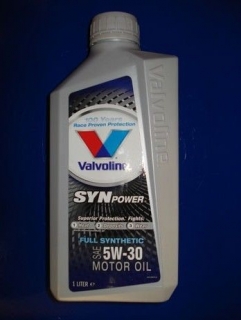 Valvoline SYNPOWER 5W30 (1litr)motorový olej