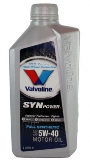 Valvoline SYNPOWER 5W40 (1litr)motorový olej