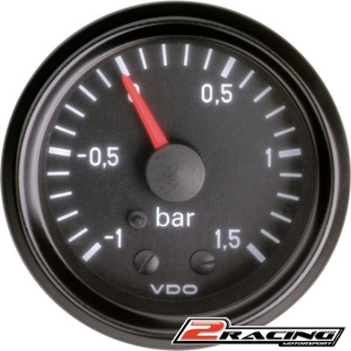 VDO budík Cockpit International tlak turba -1-1.5 bar