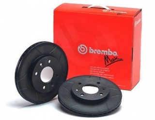 VW Beetle(9C1, 1C1) Benzín Brembo Max zadní brzdový kotouč- drážkovaný SPORT 232mm/9mm 08.7165.75