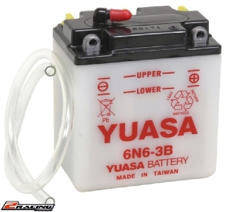 Yuasa 6V/6Ah moto baterie 6N6-3B (99x57x121)