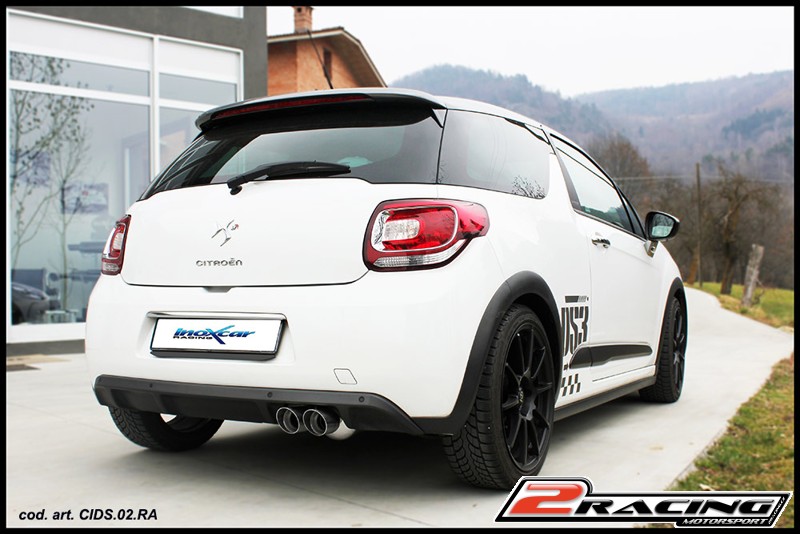 Roura výfuku nerezová náhrada za katalizátorspolečně smetal cat. 200 CPSI Inoxcar racing AFDS3.01CAT