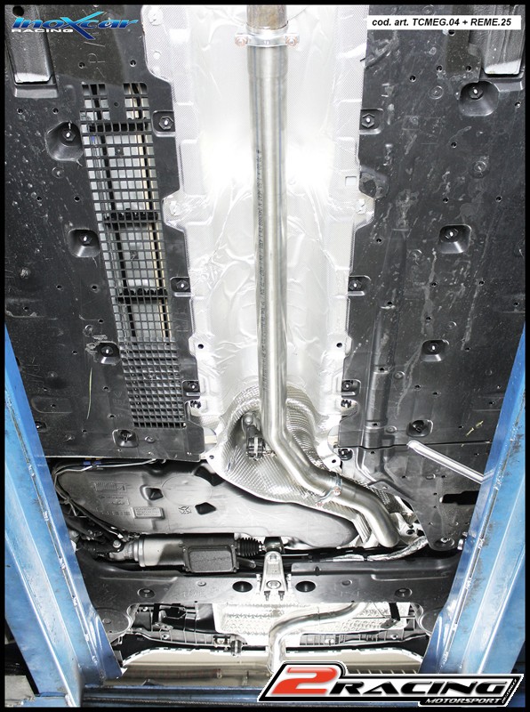 středová roura (For the installation on the original Zadní s tlumiče it is necessary to separately order the adapter AD.MEGANE4.02)POZOR: Není kompatibilní pro RS Ultima verze 2023 Inoxcar racing TCMEG.04