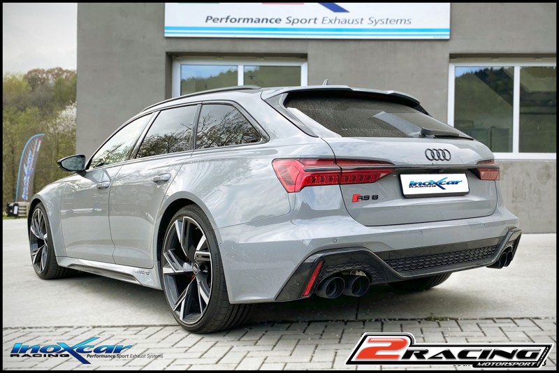 středová roura - to be installed as a kit společně sart. VALV.RS6.03 Inoxcar racing TCRS6.01