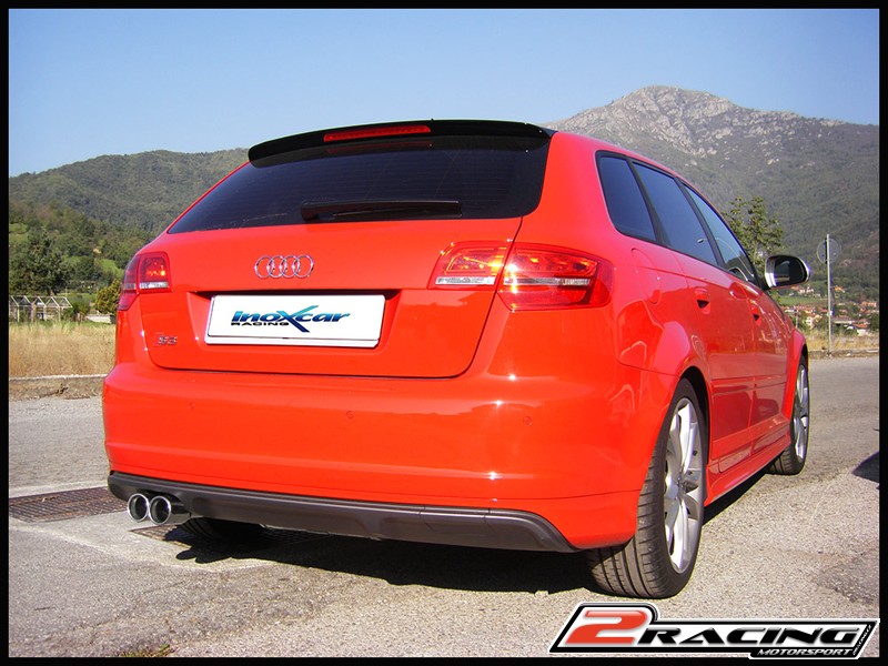 Stainless steel s tlumiče centre pipe(For the installation on the original Zadní s tlumiče it is necessary to separately order the adapter AD.S3.03) Inoxcar racing TCSS3.02